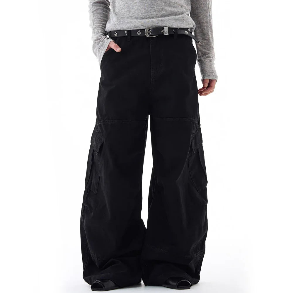 Oversized Cargo Pants-streetwear-techwear