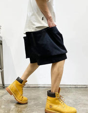 Oversized Pocket Cargo Shorts-streetwear-techwear