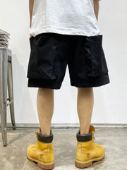 Oversized Pocket Cargo Shorts-streetwear-techwear