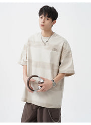 Painted Stripe T-Shirt-streetwear-techwear