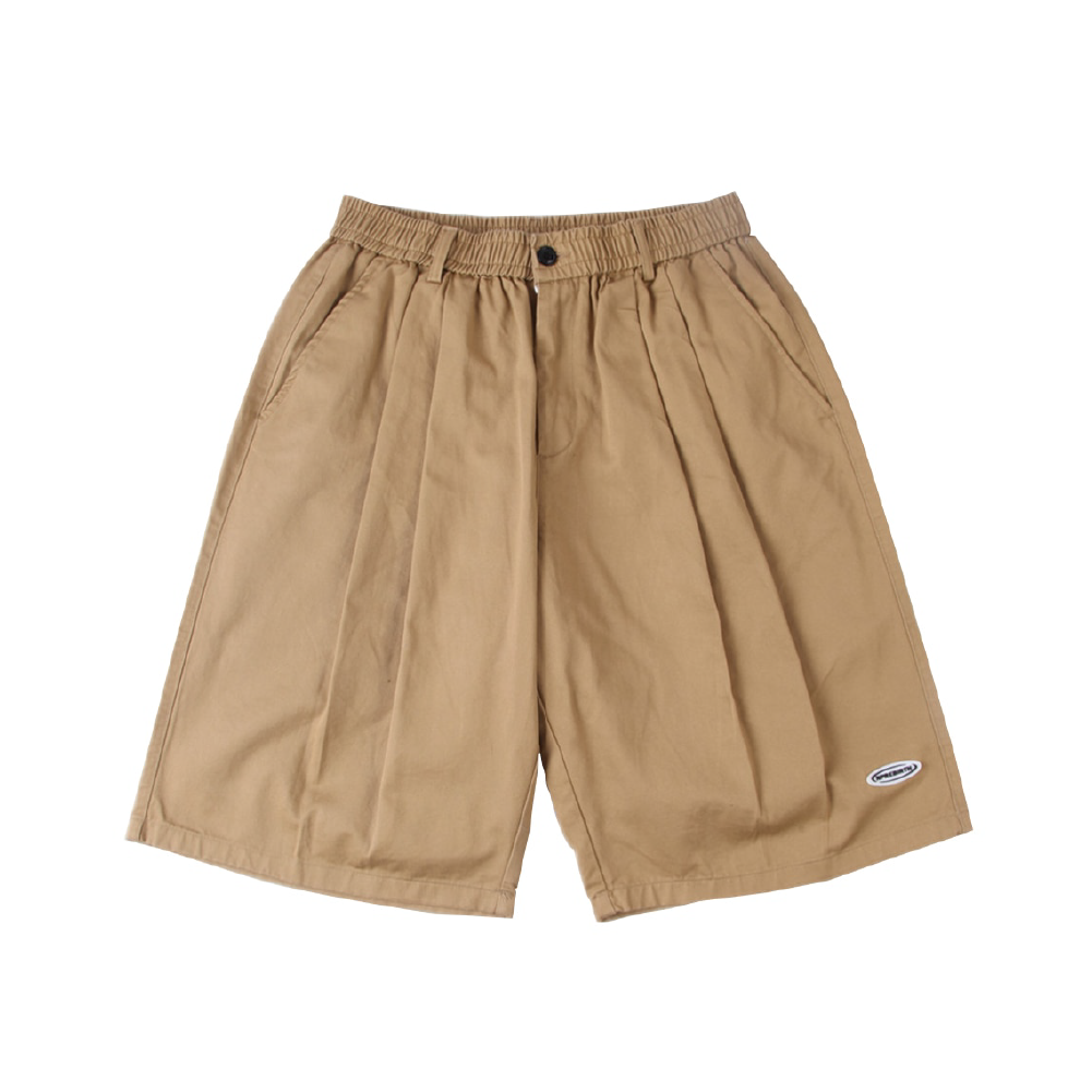 Pleated Front Knee Length Shorts | Streetwear at Before the High Street