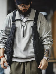 Quilted 2 in 1 Vest/Bag-streetwear-techwear