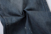 Ripped Fade Denim Jeans-streetwear-techwear