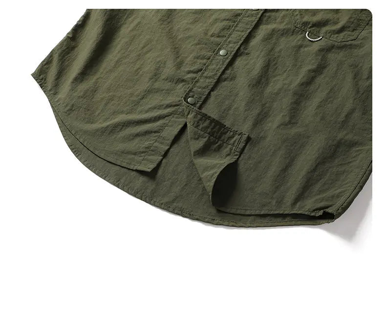 Ripstop 'Explorer' Shirt Jacket-streetwear-techwear