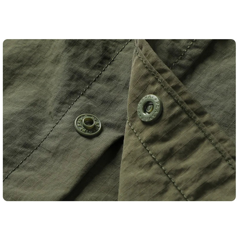 Ripstop 'Explorer' Shirt Jacket-streetwear-techwear