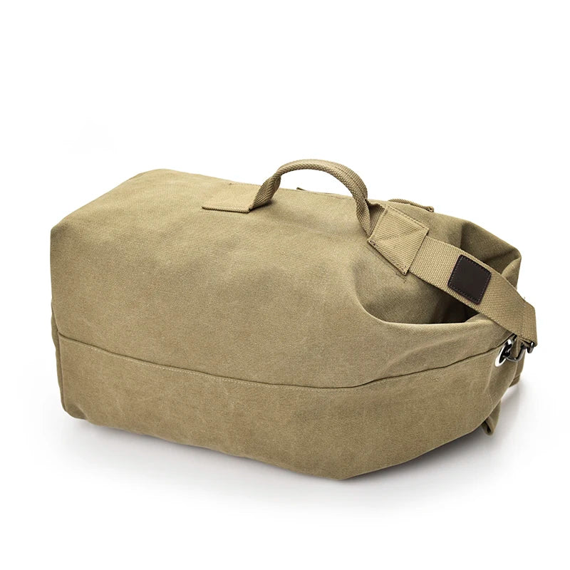 Rugged Canvas Backpack/Duffel-streetwear-techwear