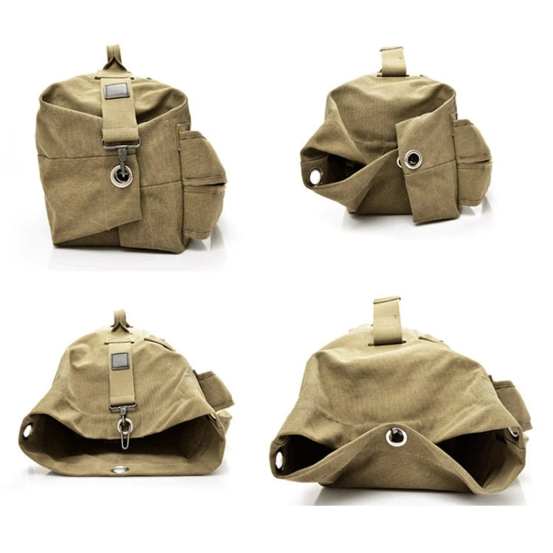 Rugged Canvas Backpack/Duffel-streetwear-techwear