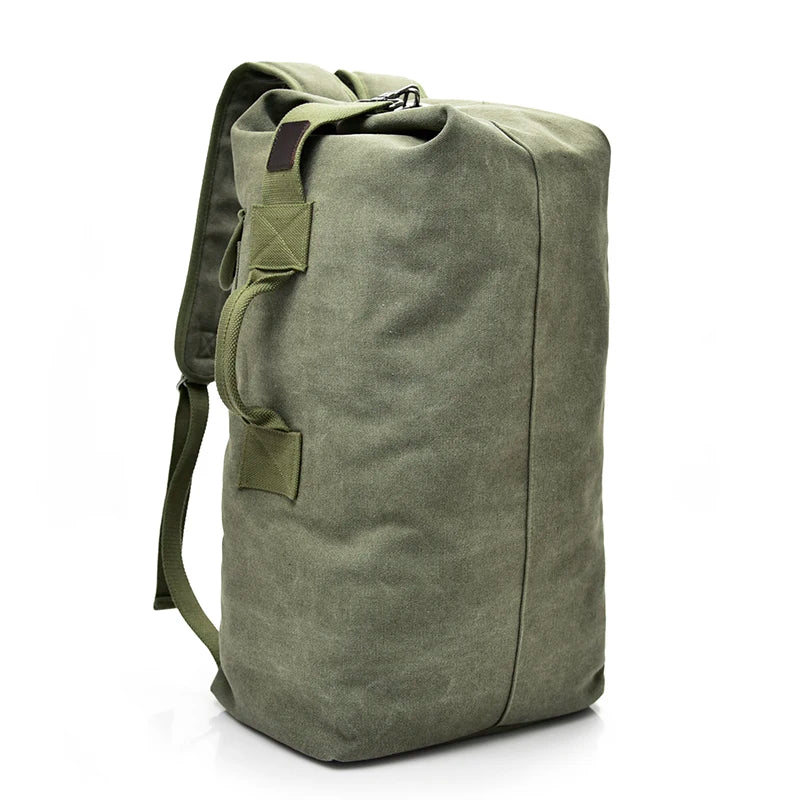 Rugged Canvas Backpack/Duffel-streetwear-techwear