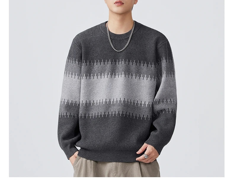 Frequency Knit Jumper-streetwear-techwear