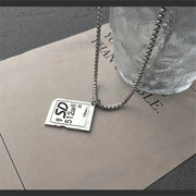 SD Pendant Necklace-streetwear-techwear