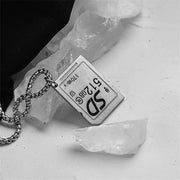 SD Pendant Necklace-streetwear-techwear