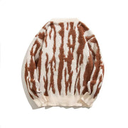 Static Wave Jacquard Sweater-streetwear-techwear