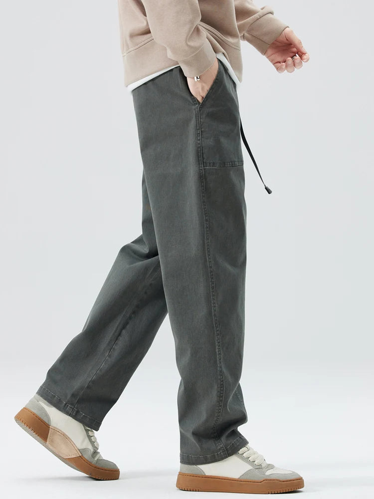 Straight Leg Utility Pants-streetwear-techwear