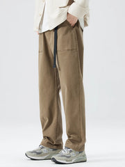 Straight Leg Utility Pants-streetwear-techwear
