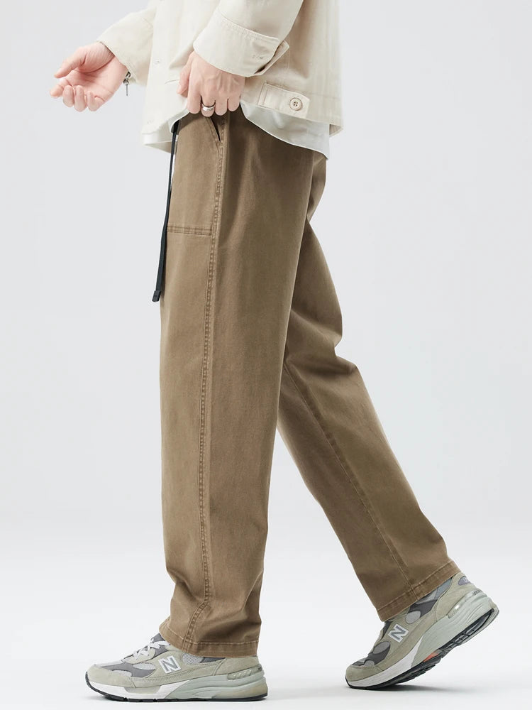 Straight Leg Utility Pants-streetwear-techwear