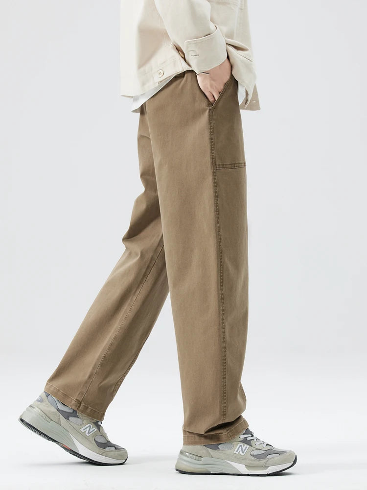 Straight Leg Utility Pants-streetwear-techwear