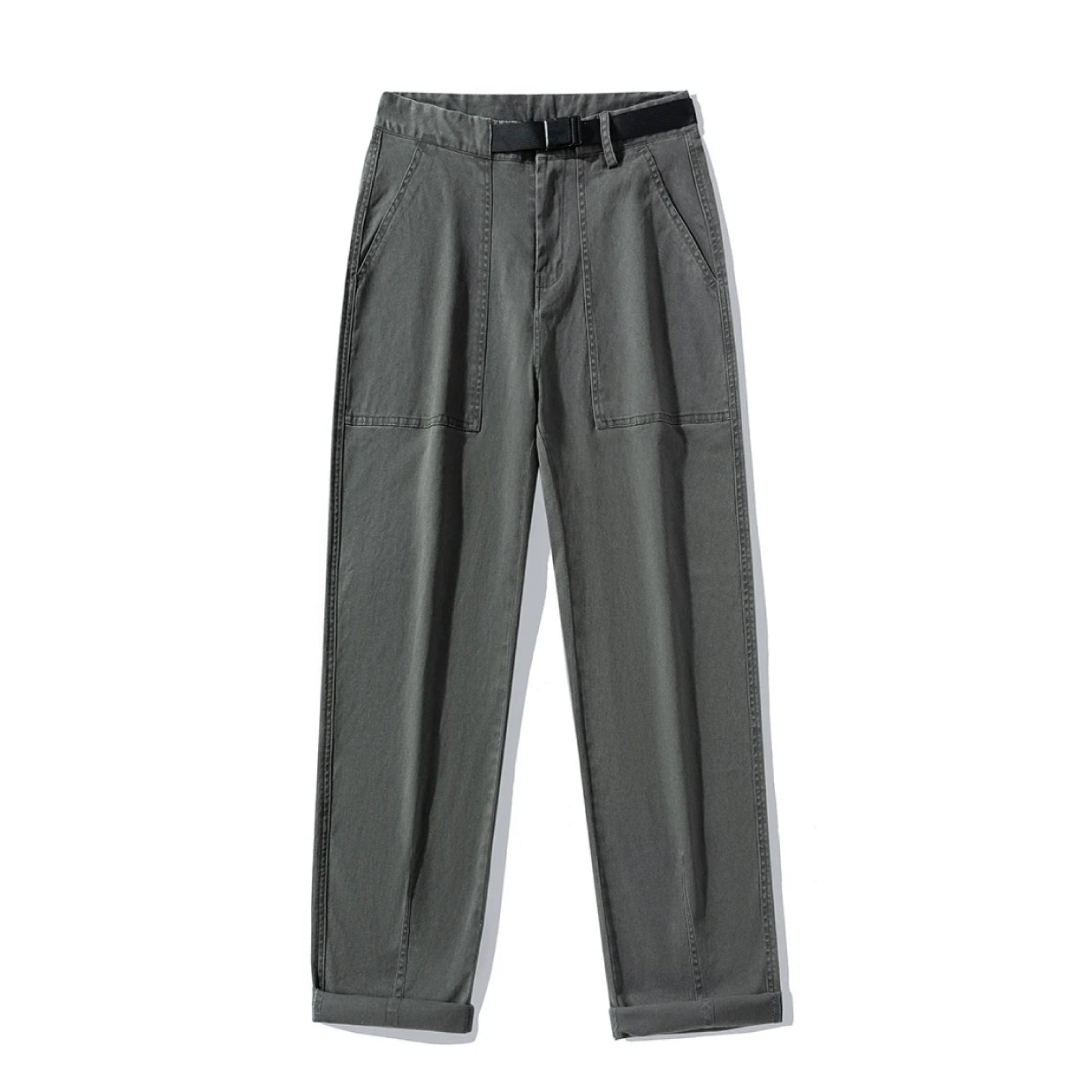 Straight Leg Utility Pants-streetwear-techwear