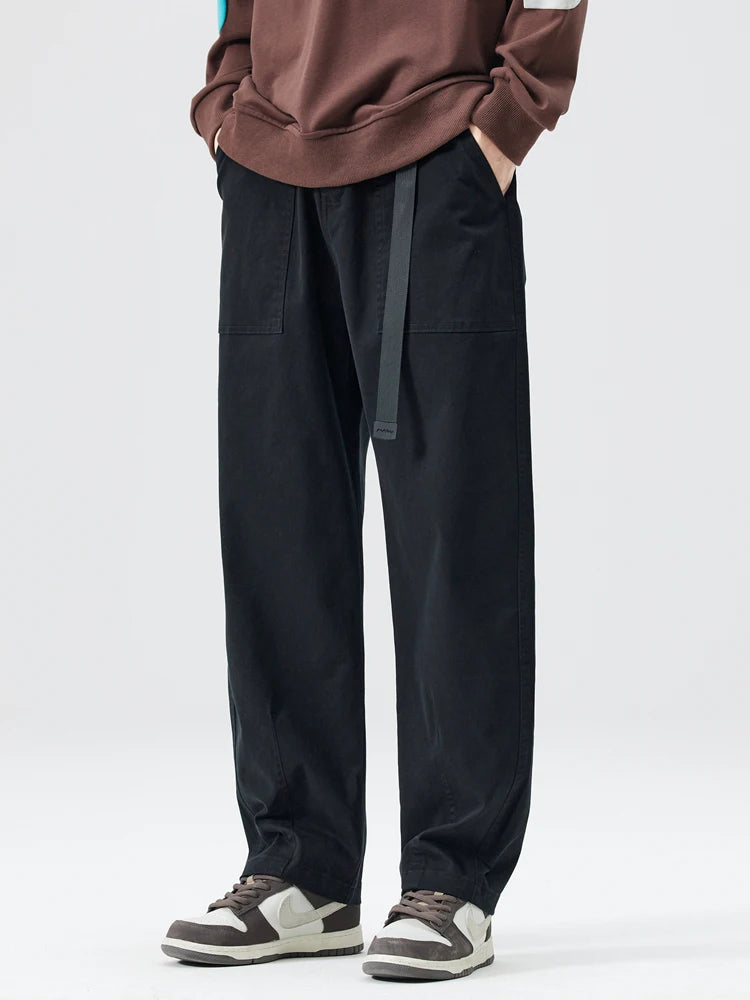 Straight Leg Utility Pants-streetwear-techwear