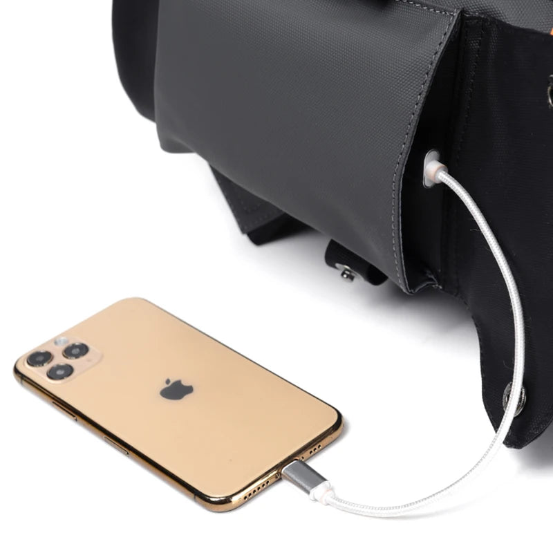 TechGuard Charging Backpack-streetwear-techwear