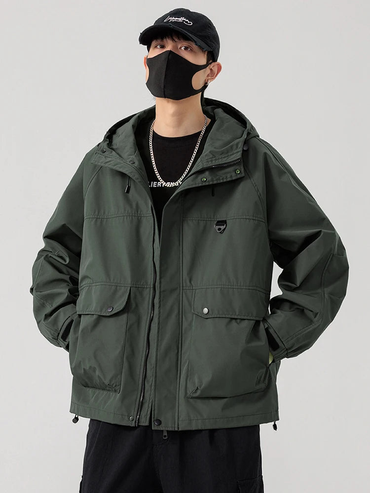 Technical Parka Jacket-streetwear-techwear