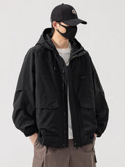 Technical Parka Jacket-streetwear-techwear