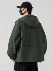 Technical Parka Jacket-streetwear-techwear