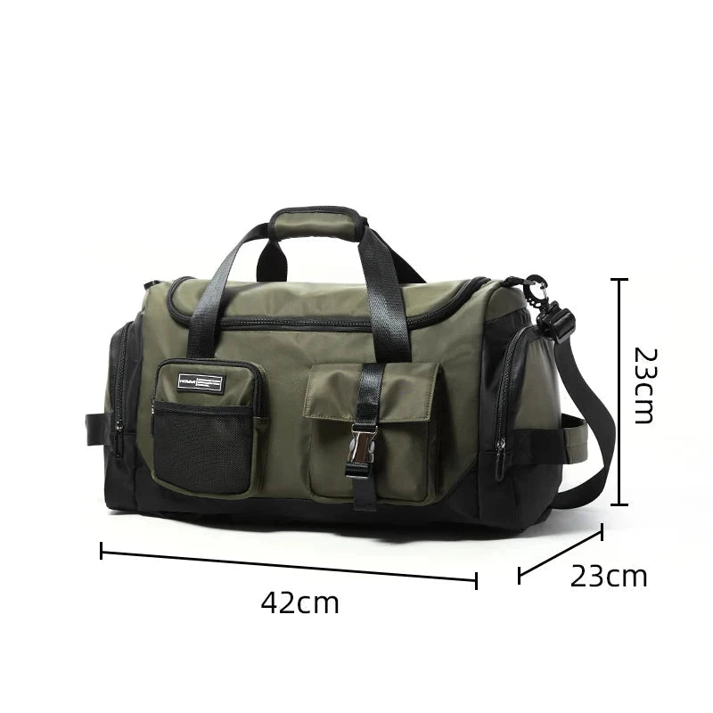TrekPro All-In-One Travel/Gym Duffle Bag-streetwear-techwear