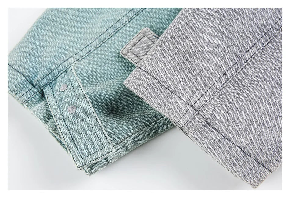 Vintage Style Patchwork Jacket-streetwear-techwear