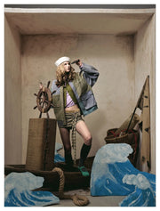 Vintage Style Patchwork Jacket-streetwear-techwear