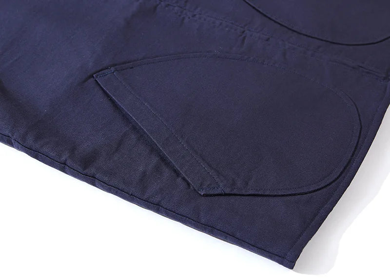 Vintage Style Wool Lined Workwear Vest-streetwear-techwear