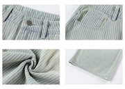 Vintage Work Stripe Jeans-streetwear-techwear