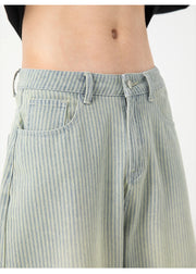 Vintage Work Stripe Jeans-streetwear-techwear