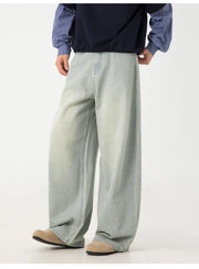 Vintage Work Stripe Jeans-streetwear-techwear