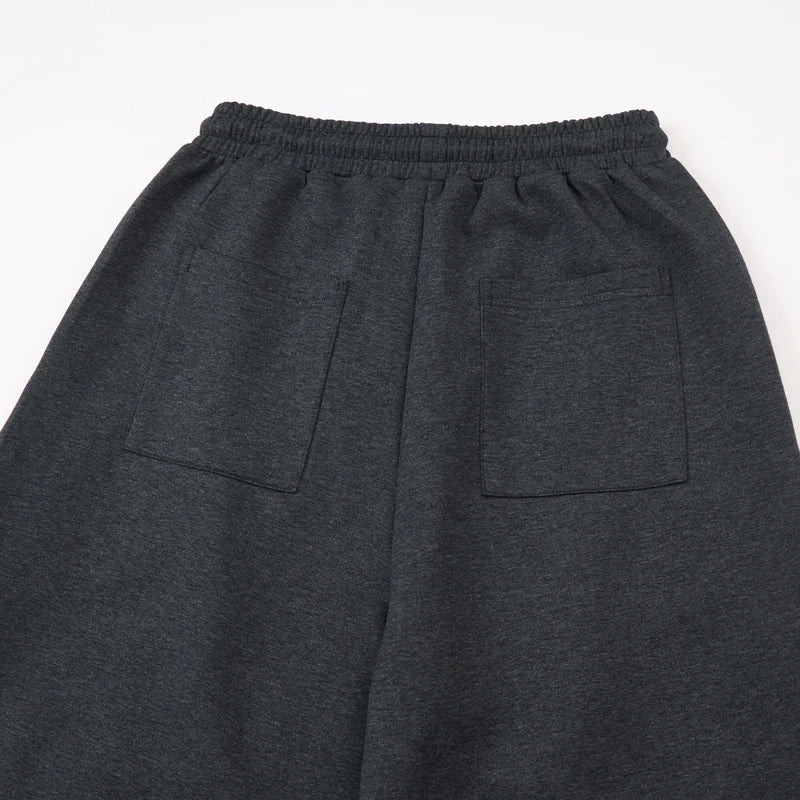 Volume Pleat Wide Leg Jersey Pants-streetwear-techwear