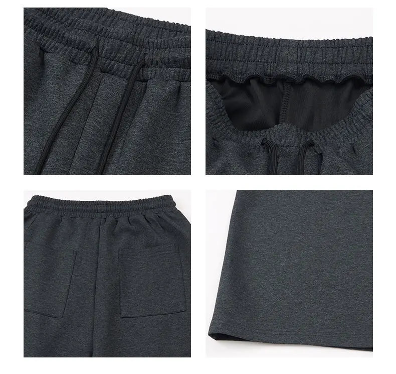 Volume Pleat Wide Leg Jersey Pants-streetwear-techwear