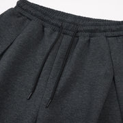 Volume Pleat Wide Leg Jersey Pants-streetwear-techwear