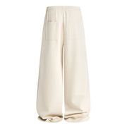 Volume Pleat Wide Leg Jersey Pants-streetwear-techwear