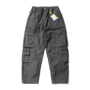 Washed Canvas Utility Pants-streetwear-techwear