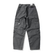 Washed Canvas Utility Pants-streetwear-techwear