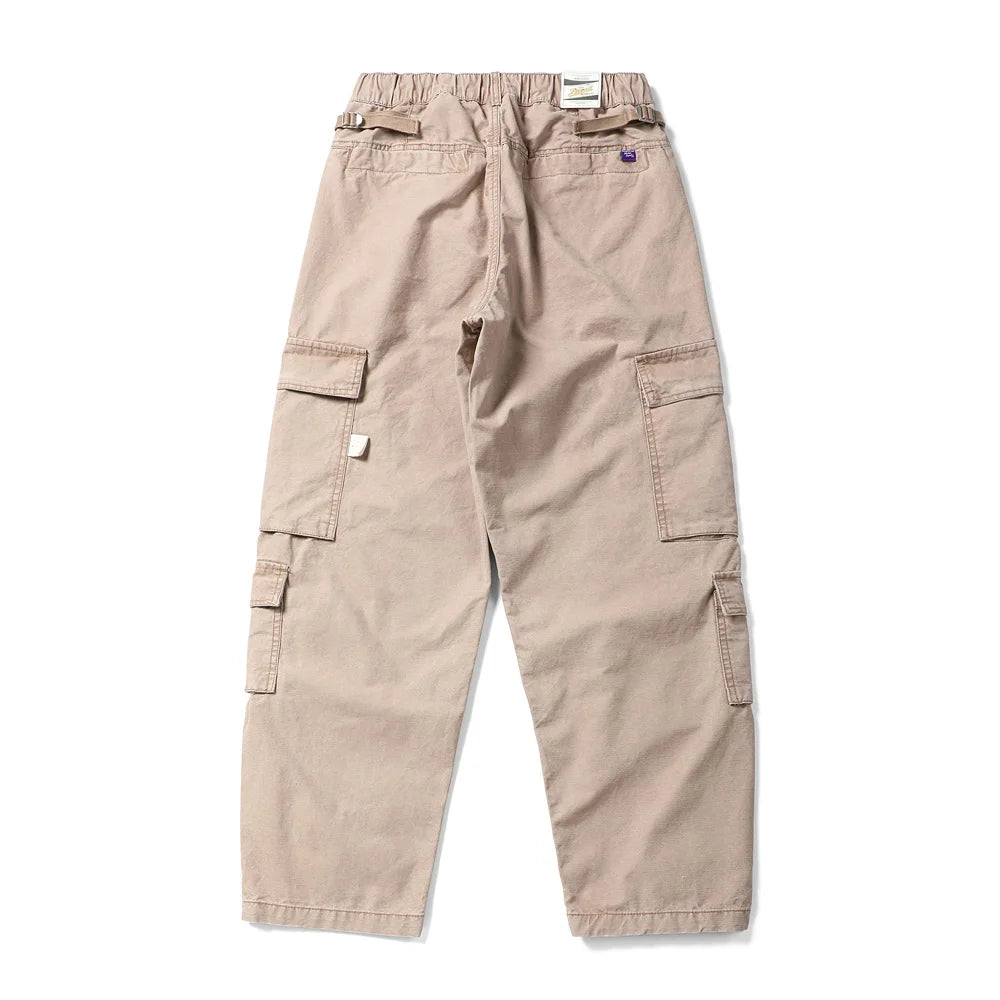 Washed Canvas Utility Pants-streetwear-techwear