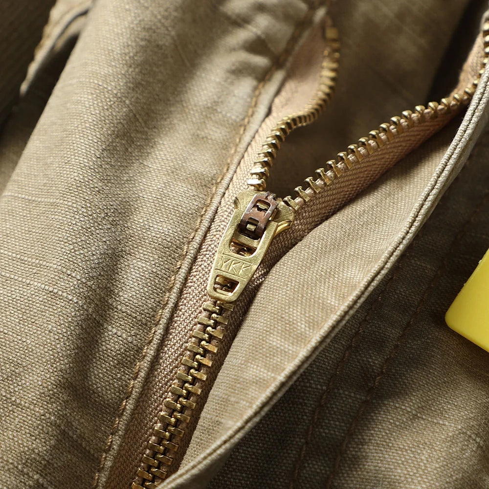 Washed Canvas Utility Pants-streetwear-techwear