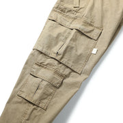 Washed Canvas Utility Pants-streetwear-techwear