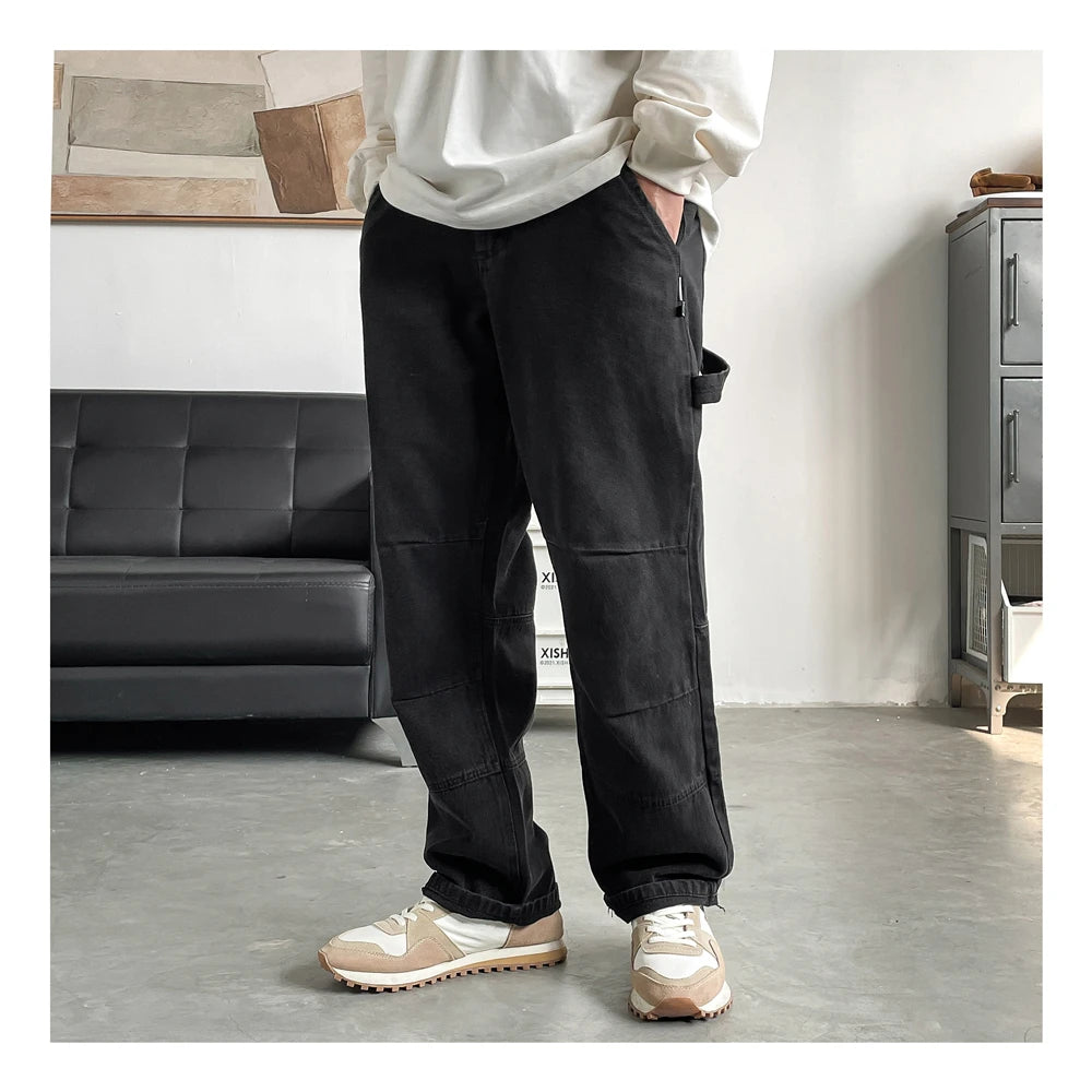 Washed Carpenter Jeans-streetwear-techwear