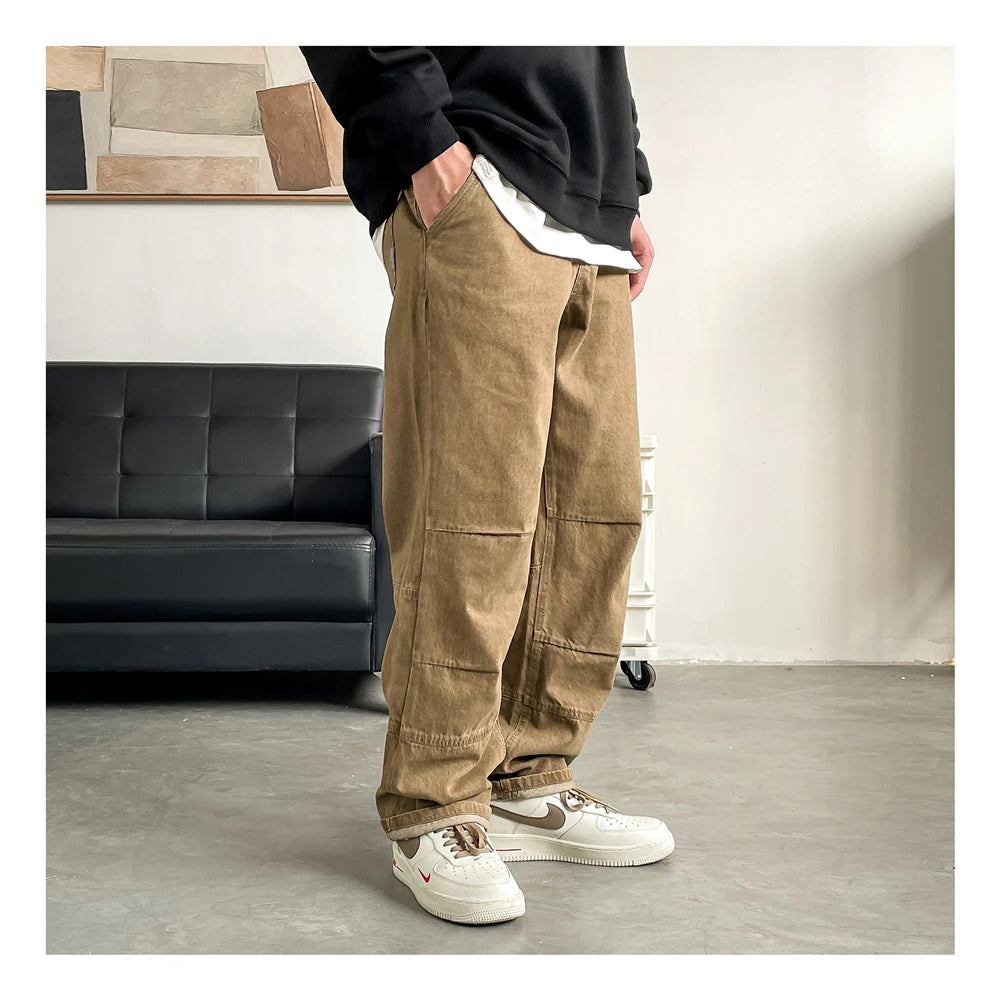 Washed Carpenter Jeans-streetwear-techwear