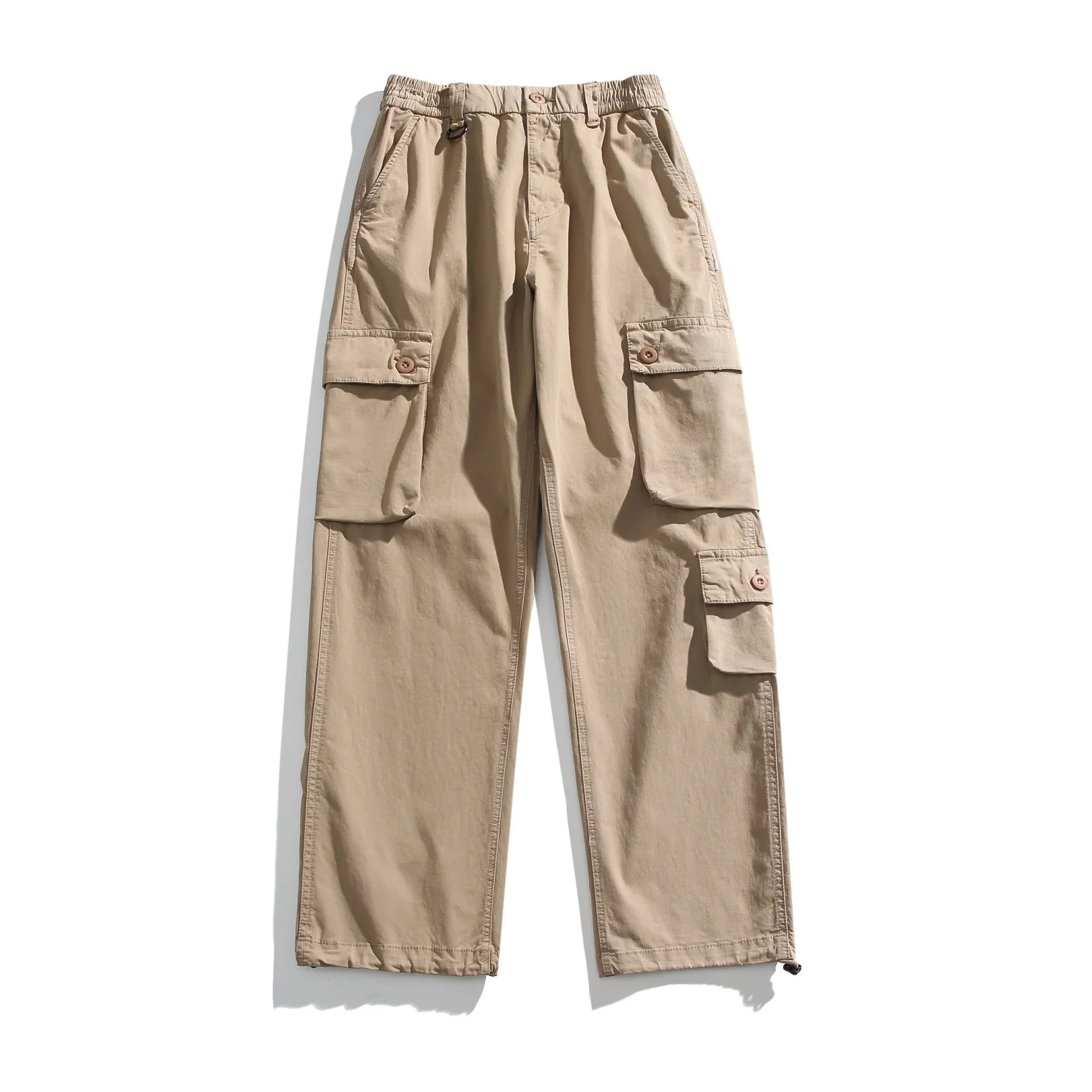 Washed Utility Cargo Pants-streetwear-techwear