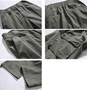 Washed Utility Cargo Pants-streetwear-techwear