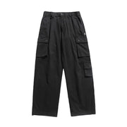 Washed Utility Cargo Pants-streetwear-techwear