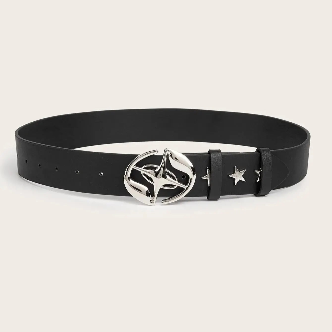 Y2K Astro Buckle Belt-streetwear-techwear