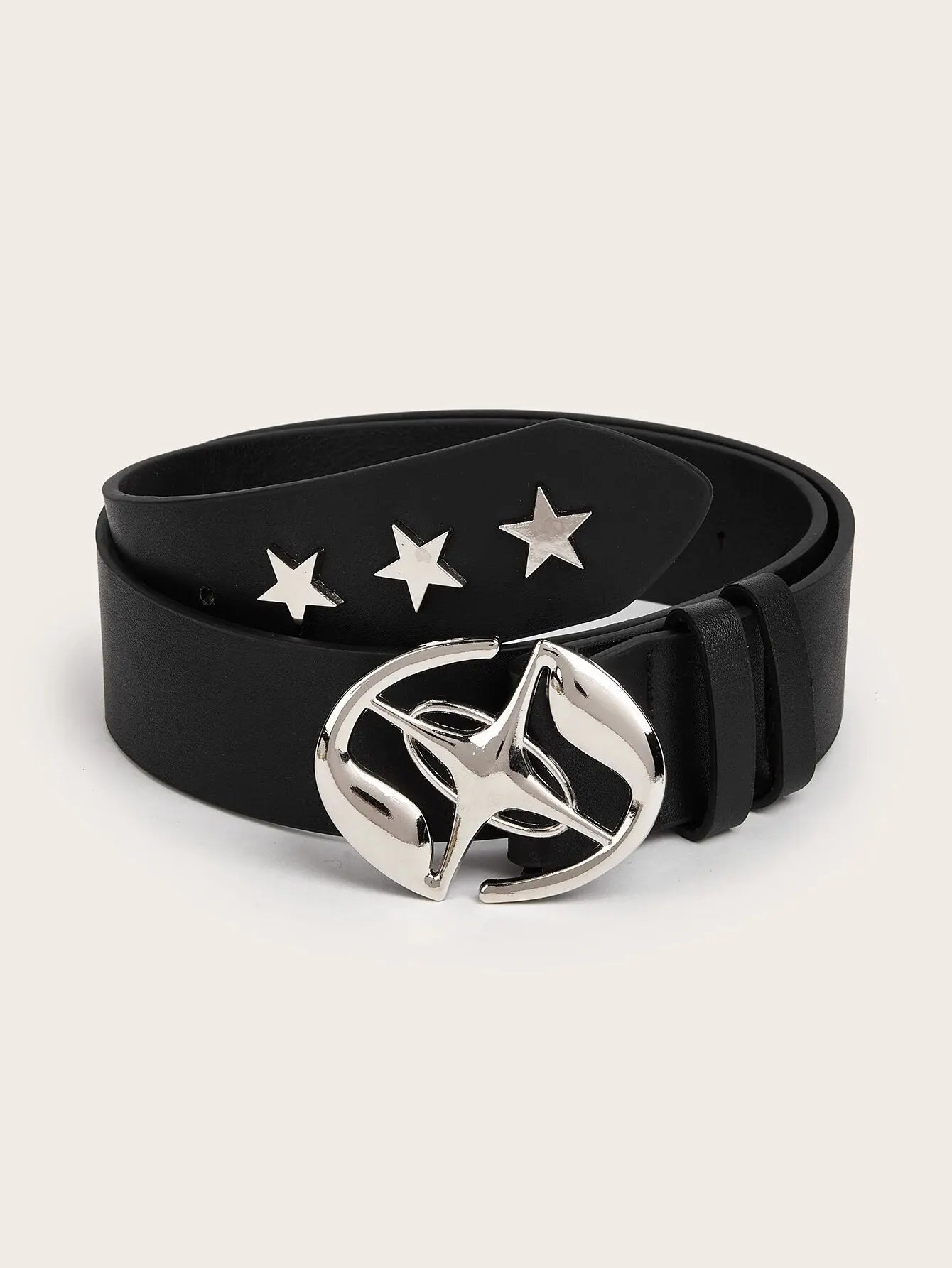 Y2K Astro Buckle Belt-streetwear-techwear
