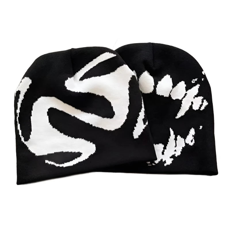 Y2K Graphic Beanie-streetwear-techwear